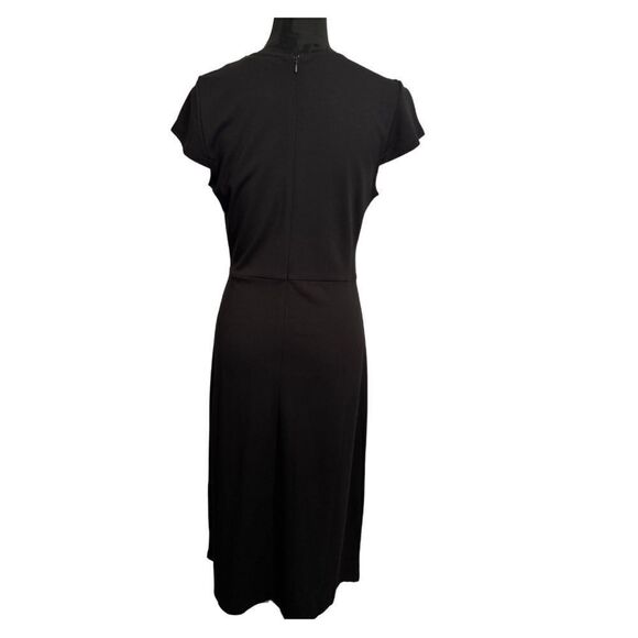 Ricki's Knotted Short Sleeve Dress Black - Picture 3 of 8